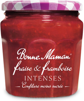 335 g jar of Bonne Maman strawberry raspberry jam