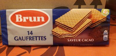 146 g pack of Brun cocoa-flavoured wafers