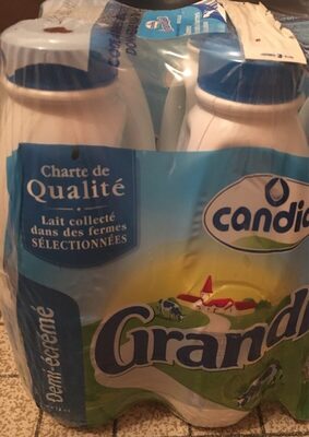 Candia Grandlait demi écrémé UHT 6x1L pack