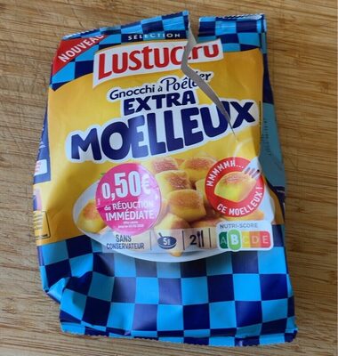 Lustucru gnocchi à poêler extra moelleux 300g package