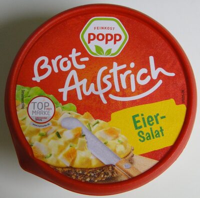 Popp Eiersalat spread jar, 150g pack size
