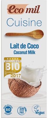 Eco Mil coconut milk pack, 200 ml volume