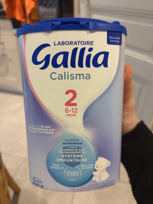 Gallia baby milk formula 800g pack front label