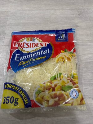 President Emmental Rape Fondant 350g cheese pack